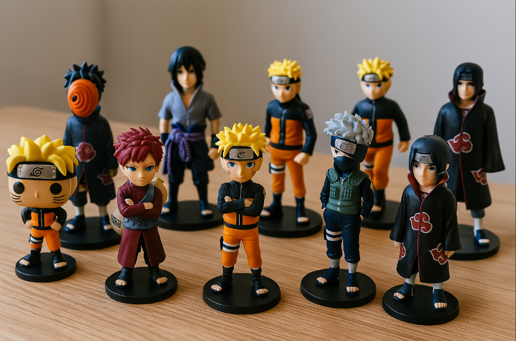 Por qué y cómo coleccionar figuras del manga naruto